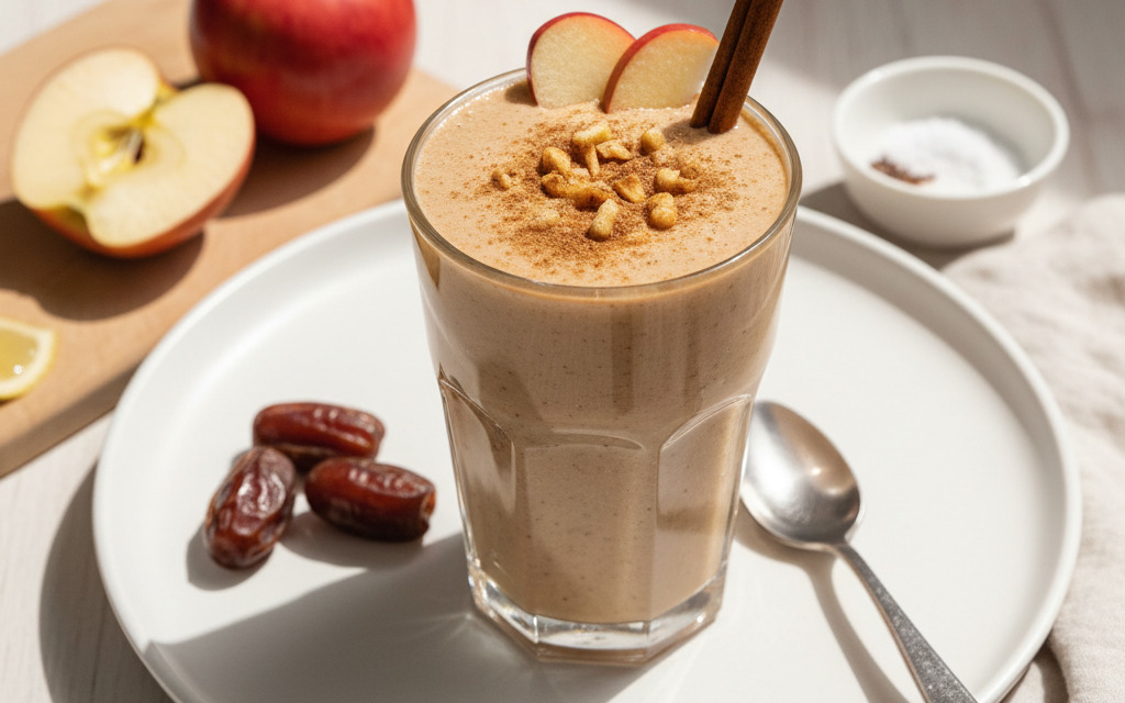 Apfelkuchen Veganer zum Trinken