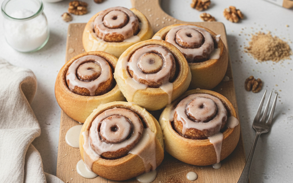Blitzschnelle Vegane Zimt-Schnecken