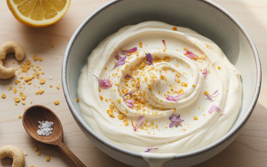 Cashew Käse oder saure Sahne: raw&fresh