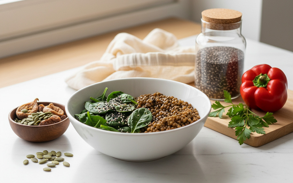 Vorurteile gegen Veganismus: Eisen