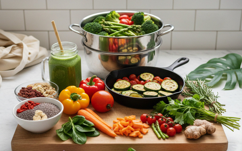 Der Vitamin-Kick: Gemüse richtig zubereiten