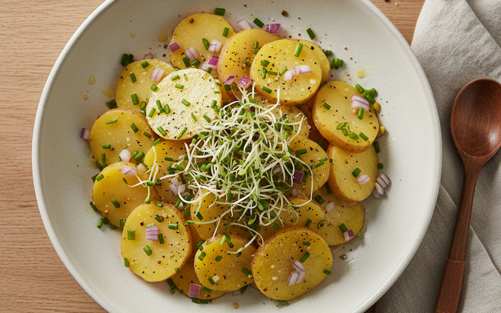 Kartoffelsalat: vegan & lecker