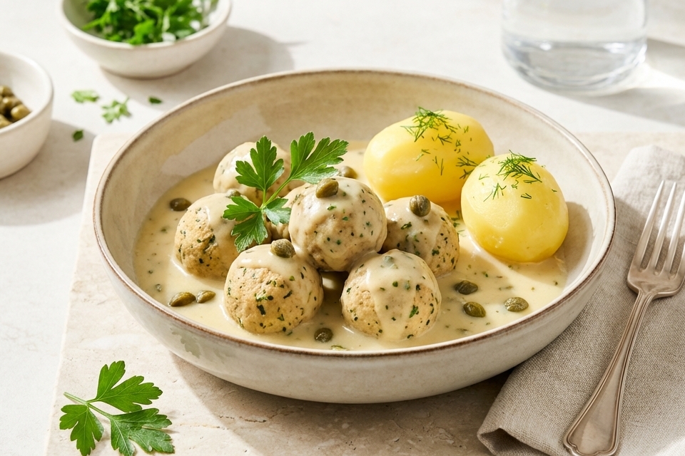 Vegane Königsberger Klopse