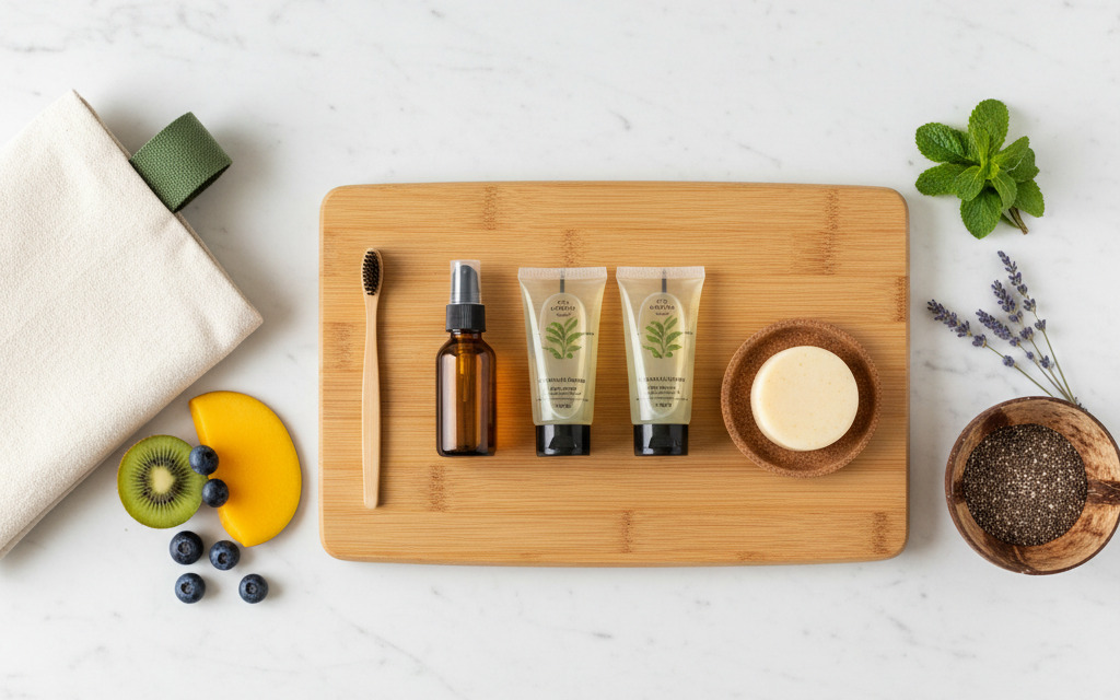 Gewinne 3 Naturkosmetik-Reisesets von der Boutique Vegan