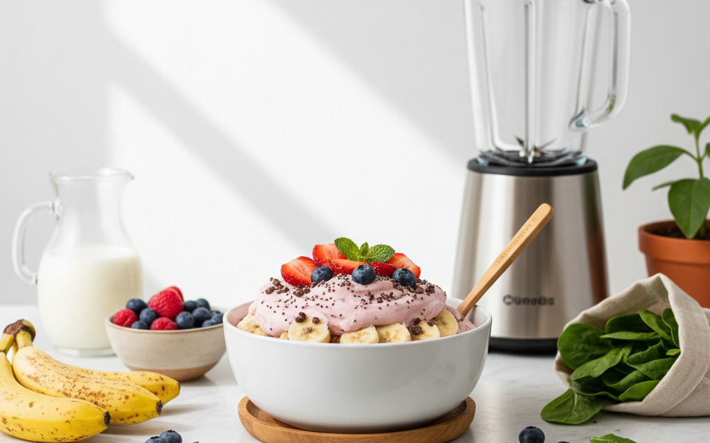 Nicecream: gesunde, rohvegane Eiscreme