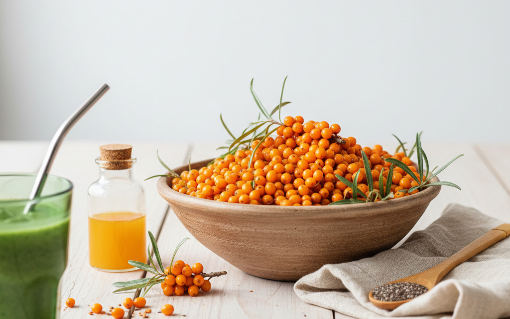 Sanddorn: Leuchtende Beeren mit großer Wirkung!