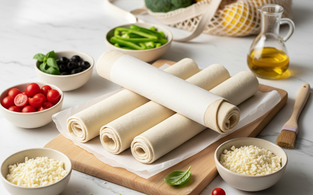 Vegane Pizzateige aus dem Supermarkt