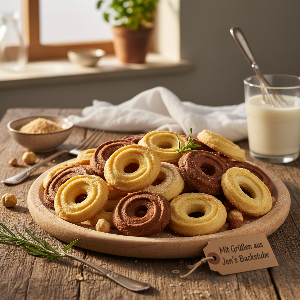 Veganes Spritzgebäck von Vegan durch jede Saison