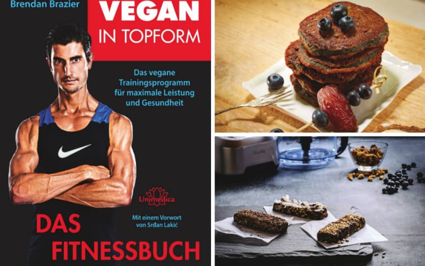 Vegan in Topform Fitnessbuch