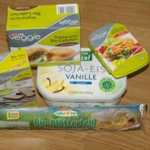 Vegane Spar Produkte