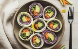 ai/ai buntes gemuese sushi
