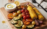 ai/ai gegrilltes gemuese