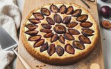 ai/ai glutenfreier zwetschgen kuchen mit pudding