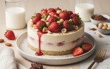 ai/ai rohkost erdbeer macadamia torte