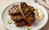 ai/ai seitan steaks feurige mayo