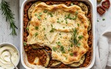 ai/ai vegane moussaka