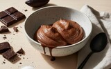 ai/ai veganes mousse au chocolat