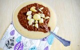 bananen chia pudding vegan