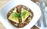 polenta schnitten pilzragout