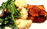 tofu spinat blumenkohl