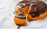 vegan cake with pumpkin