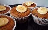 vegane banane schoko muffins feature